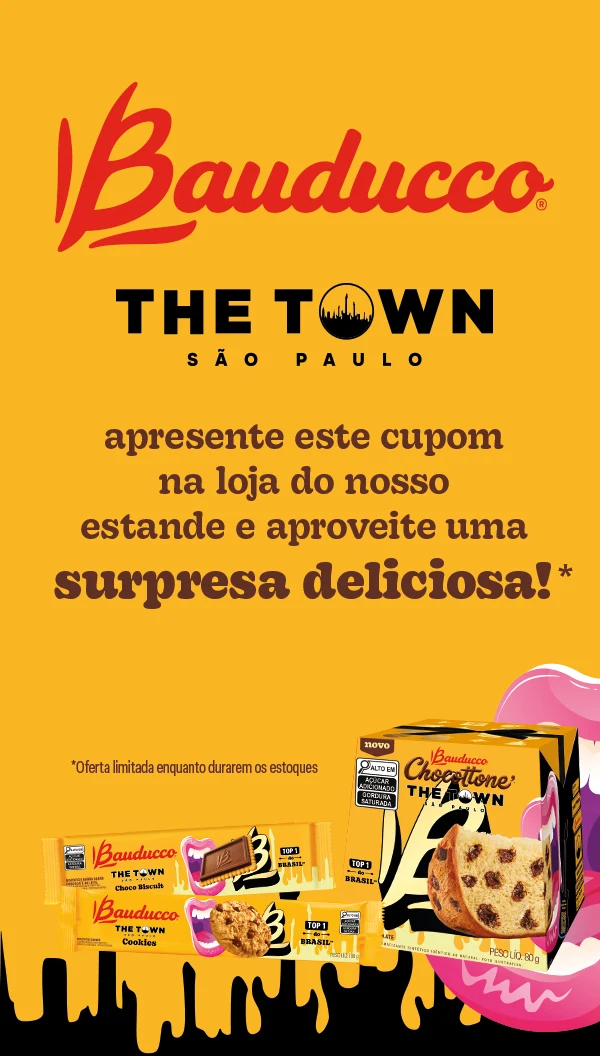 Cupom Bauducco The Town - Surpresa Deliciosa!